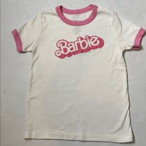 Barbie cropped tee-shirt size Small
